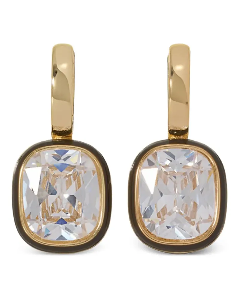Roxanne Assoulin Cubic Cushion drop earrings - Gold Gold