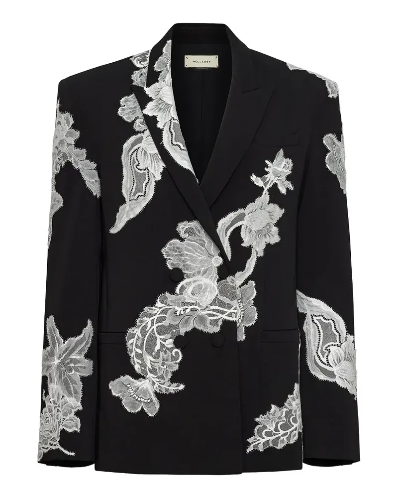 Hellessy Freddie lace blazer - Schwarz Schwarz