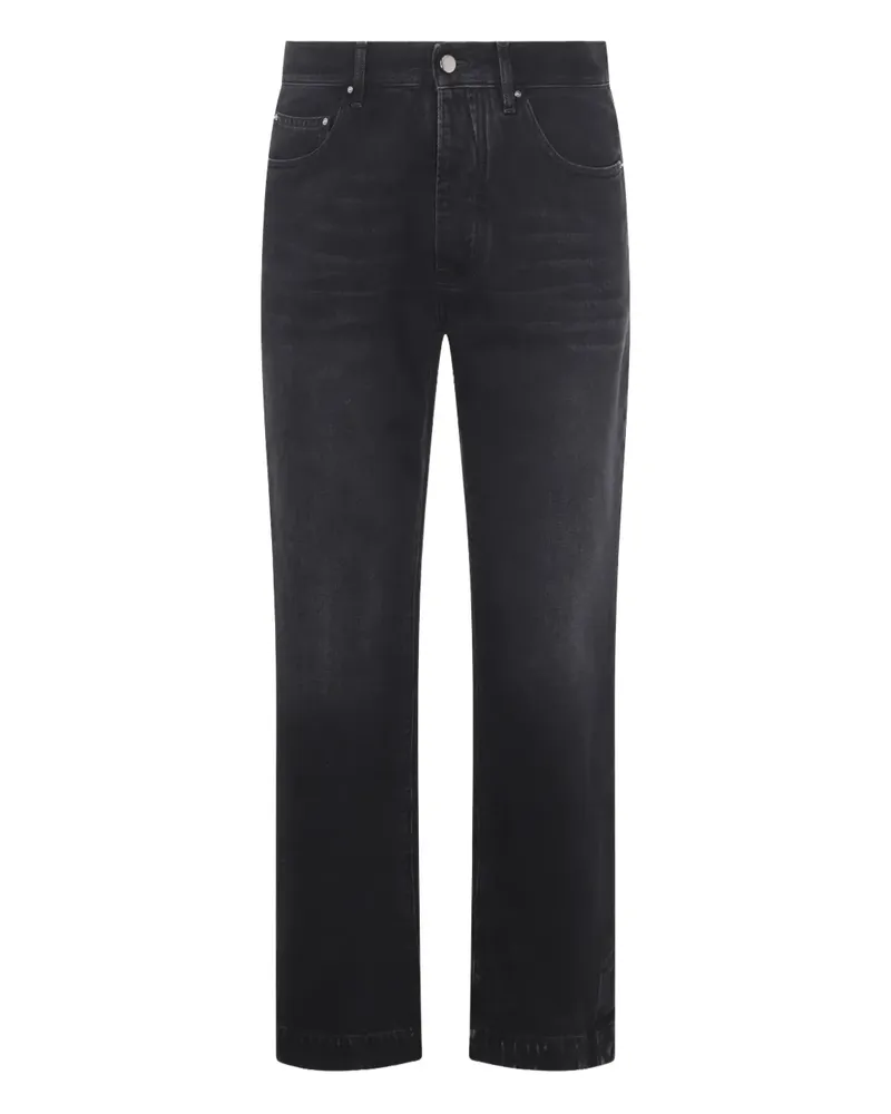 Amiri Jeans mit Tragefalten - Schwarz Schwarz