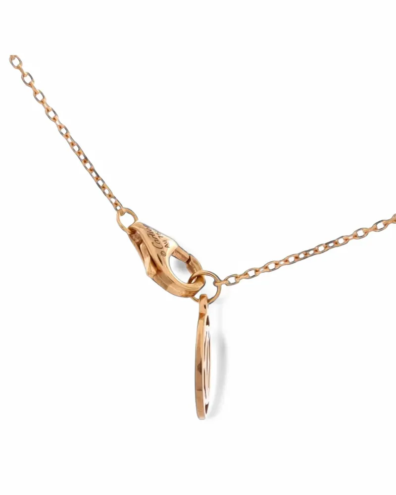 Cartier C de  18K Rose Gold and Diamond 0.20-0.29CT necklace - Rosa Rosa