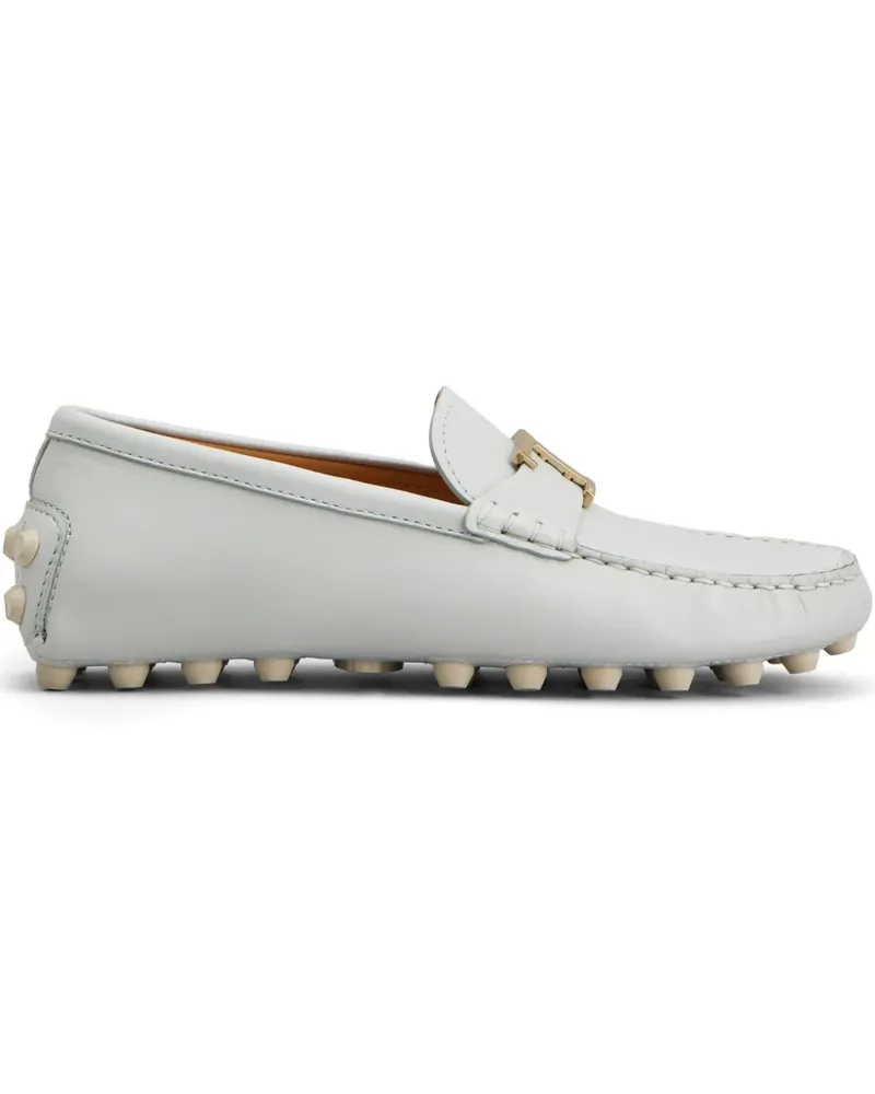 TOD'S Loafer aus Leder - Grau Grau