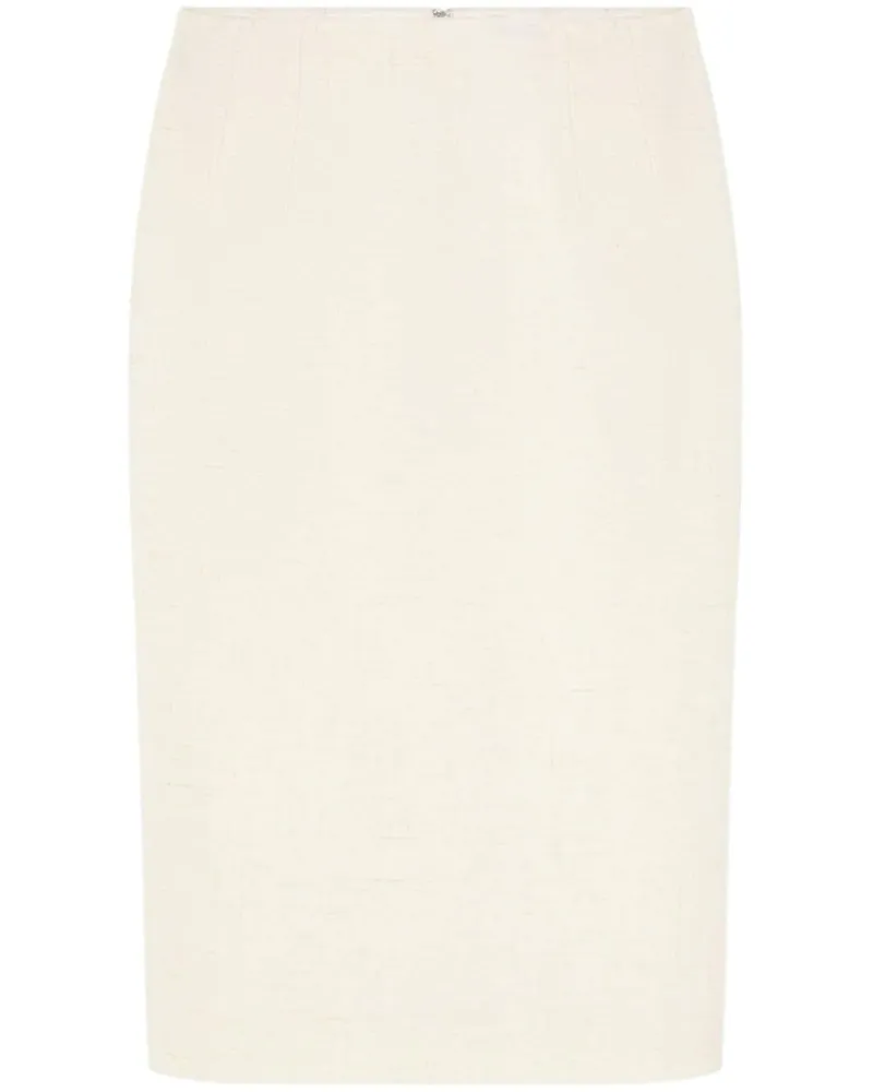 Versace Klassischer Bleistiftrock - Nude Nude