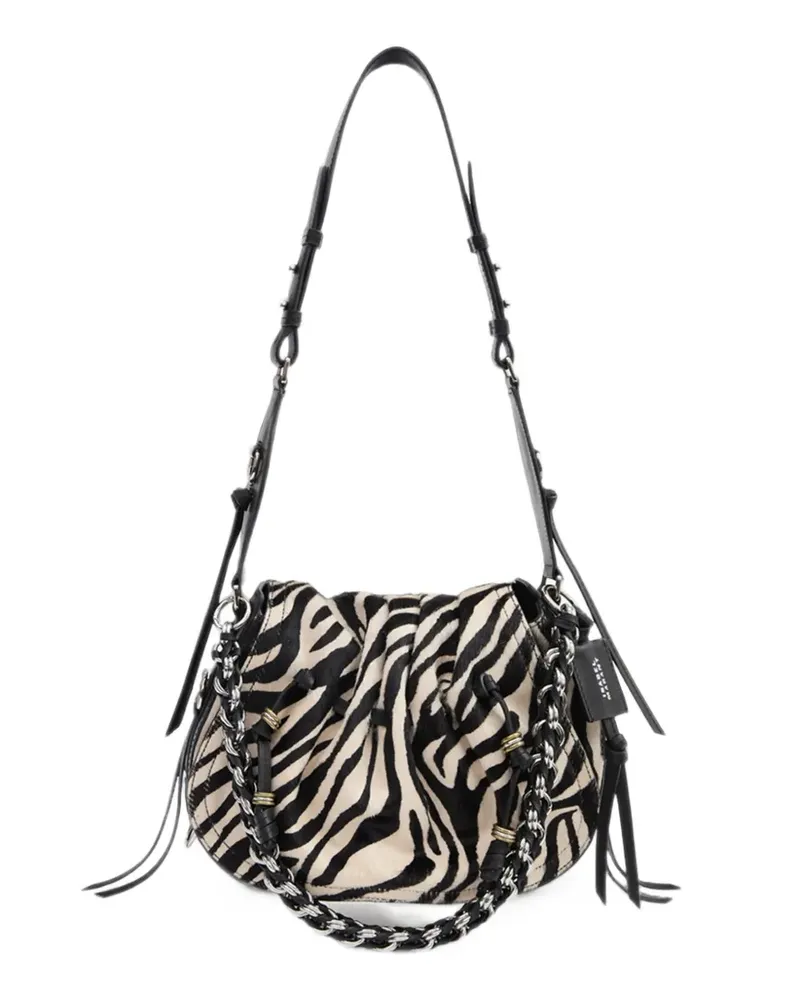 Isabel Marant Bolton Tasche aus gekörntem Leder - Nude Nude