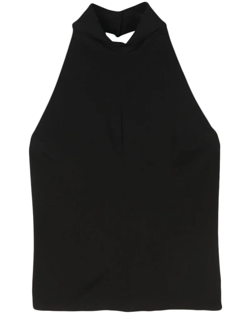 Federica Tosi Neckholder-Top Schwarz