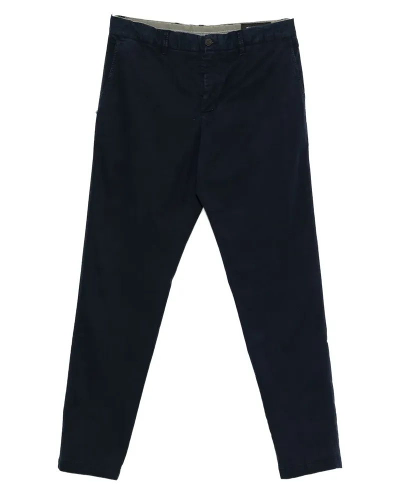 PLAN C Klassische Twill-Hose - Blau Blau