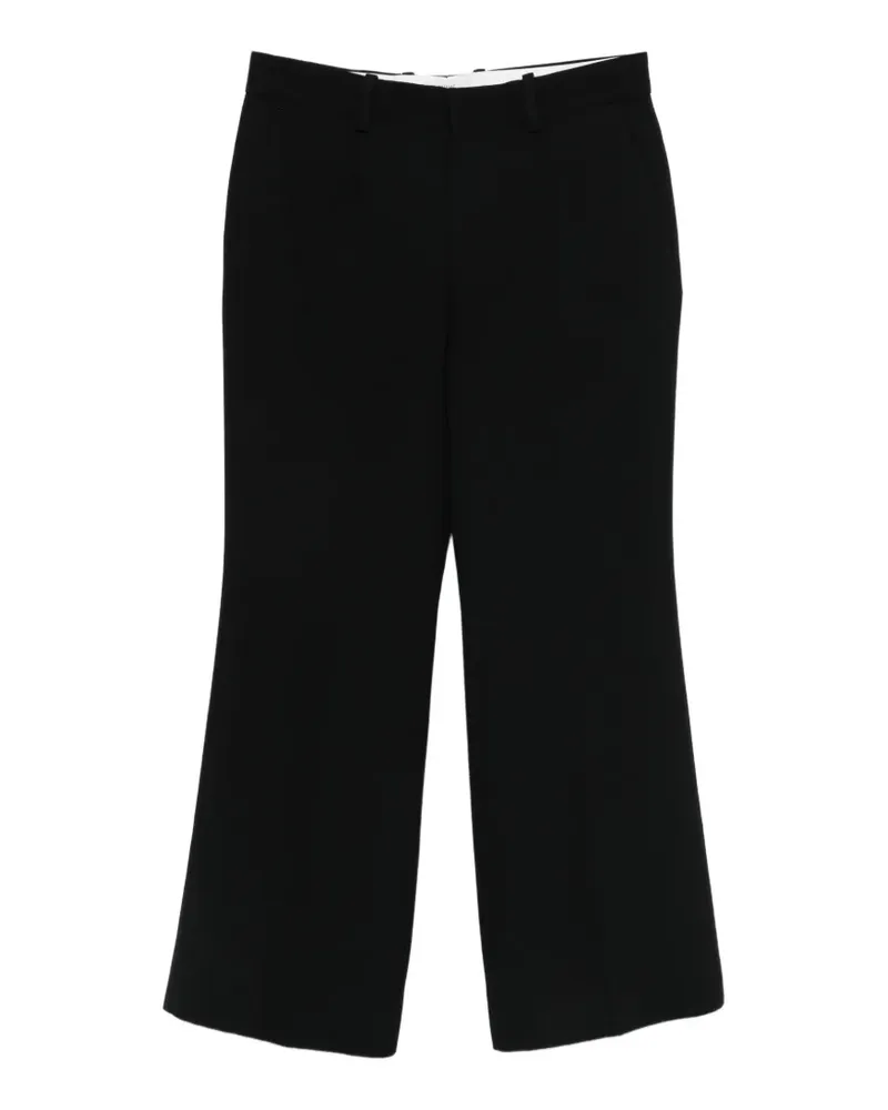 Totême kick flared trousers - Schwarz Schwarz
