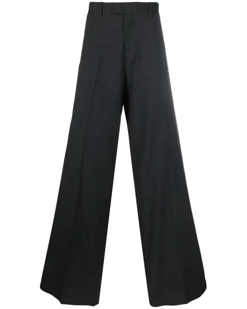 Raf Simons Hose mit weitem Bein - Grau Grau