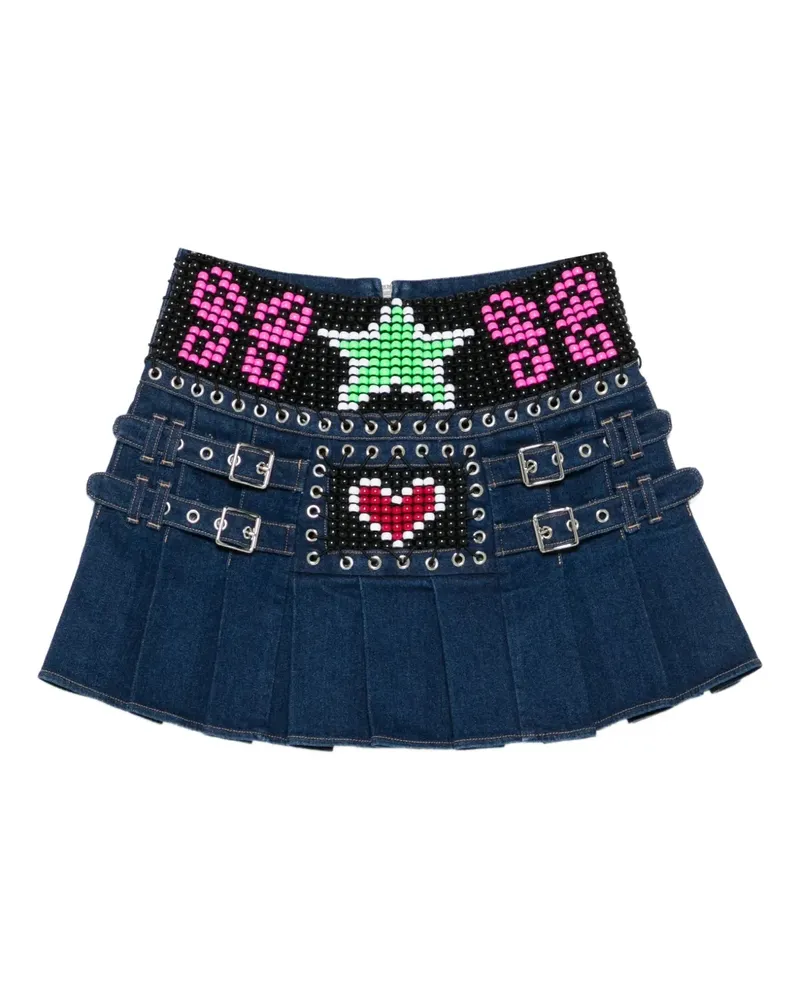 CHOPOVA LOWENA Patty Minirock - Blau Blau