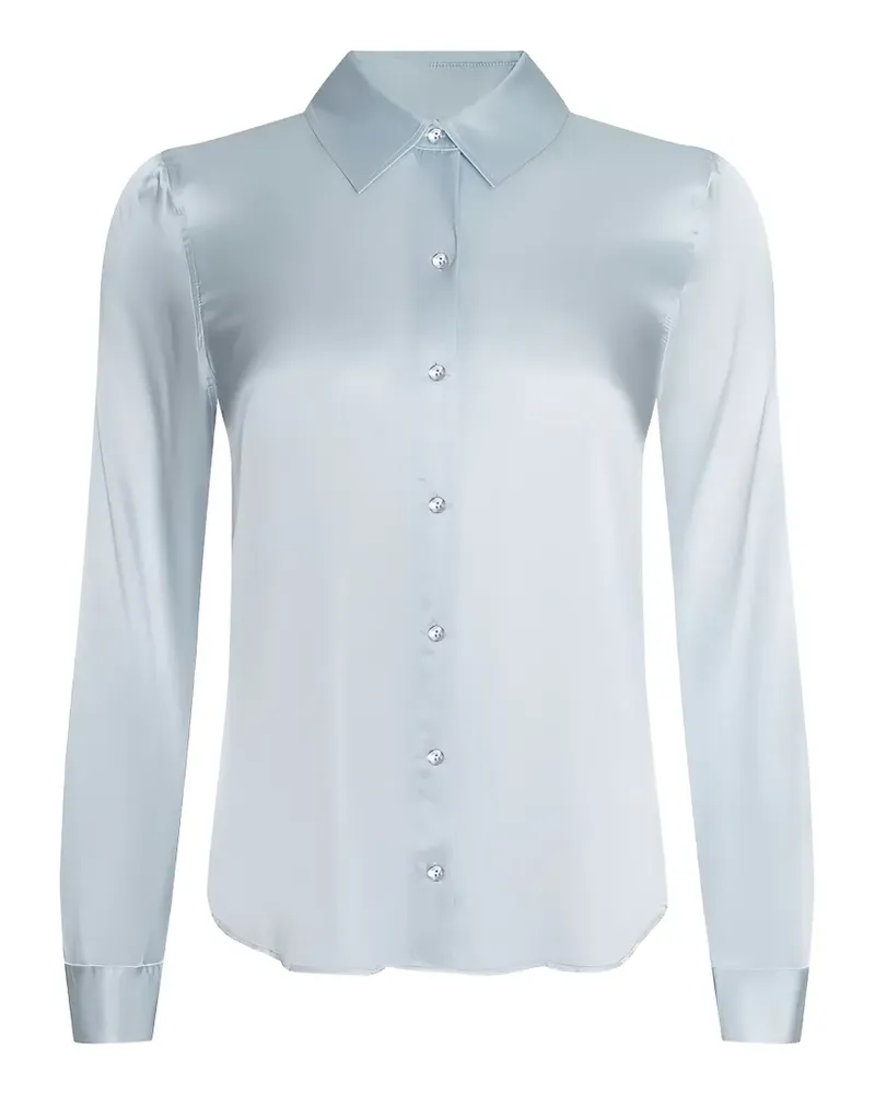 L'Agence Tyler silk blouse - Blau Blau