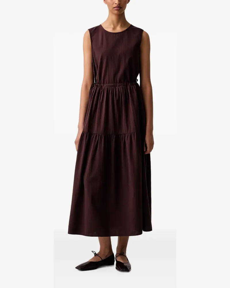 Marc O'Polo tiered sleeveless maxi dress - Violett Violett