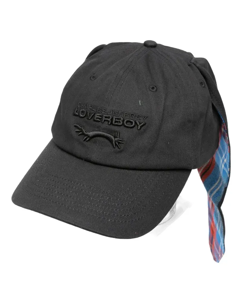 Charles Jeffrey Loverboy bunny-ears baseball cap - Schwarz Schwarz