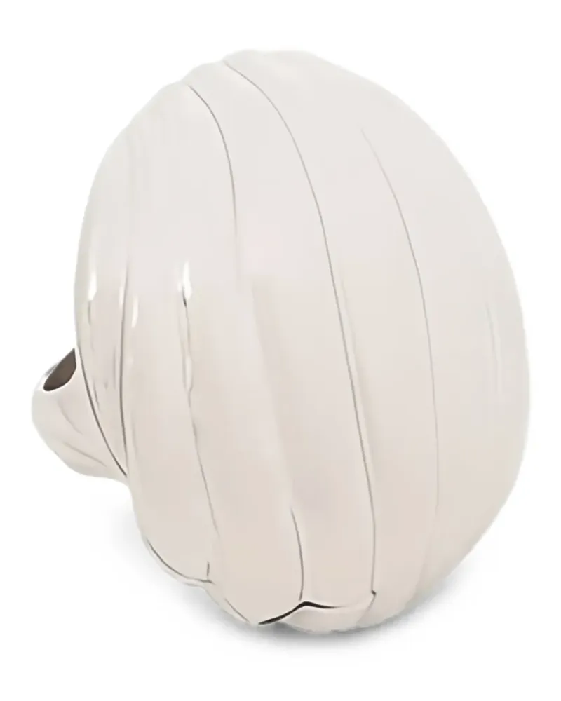 Chloé shell-pendant locket ring - Silber Silber