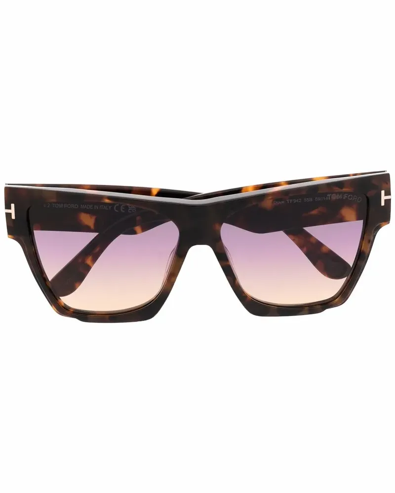 Tom Ford FT0942 Oversized-Sonnenbrille - Braun Braun