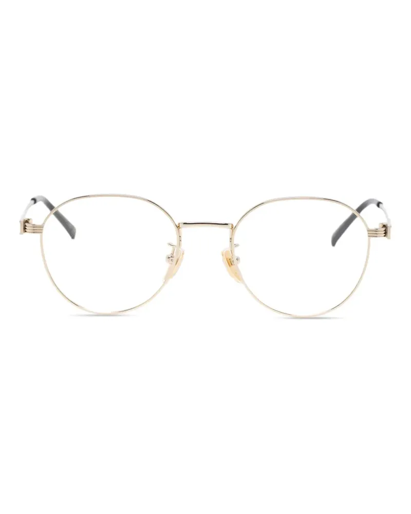 Gucci oval-frame glasses - Gold Gold