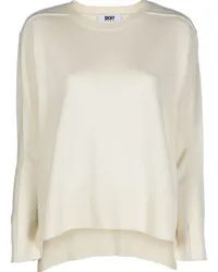 DKNY Pullover mit rundem Ausschnitt Nude