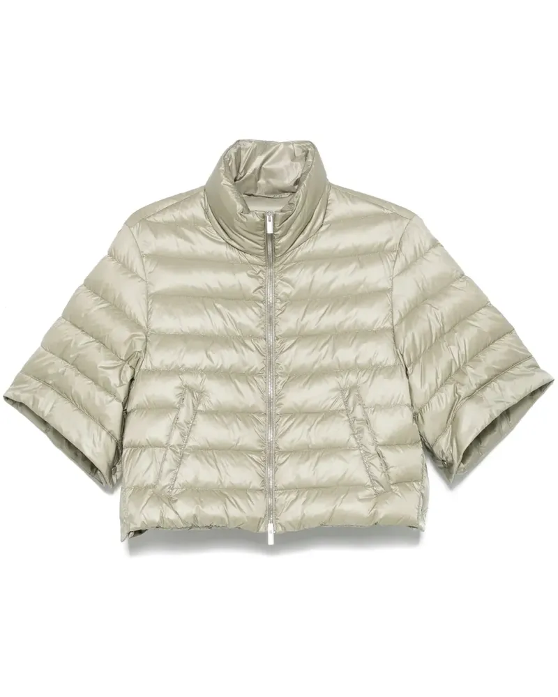 Peserico Klassische Daunenjacke - Grün Grün