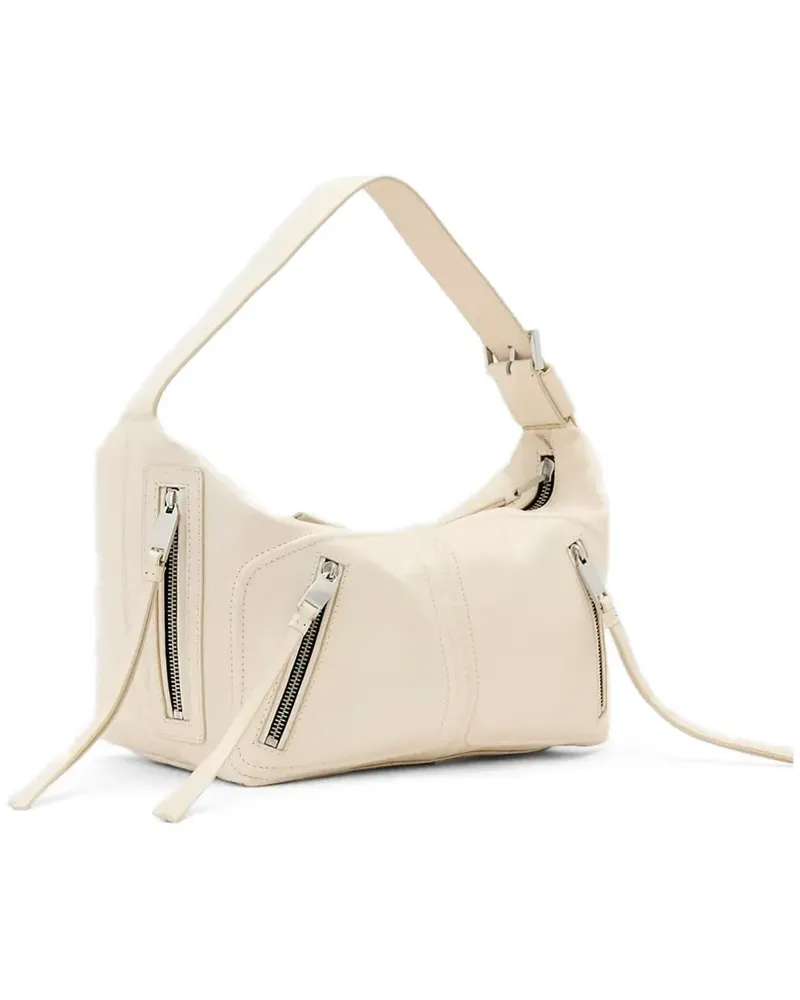 AllSaints Jean Rey Schultertasche mit Schnallendetail - Nude Nude