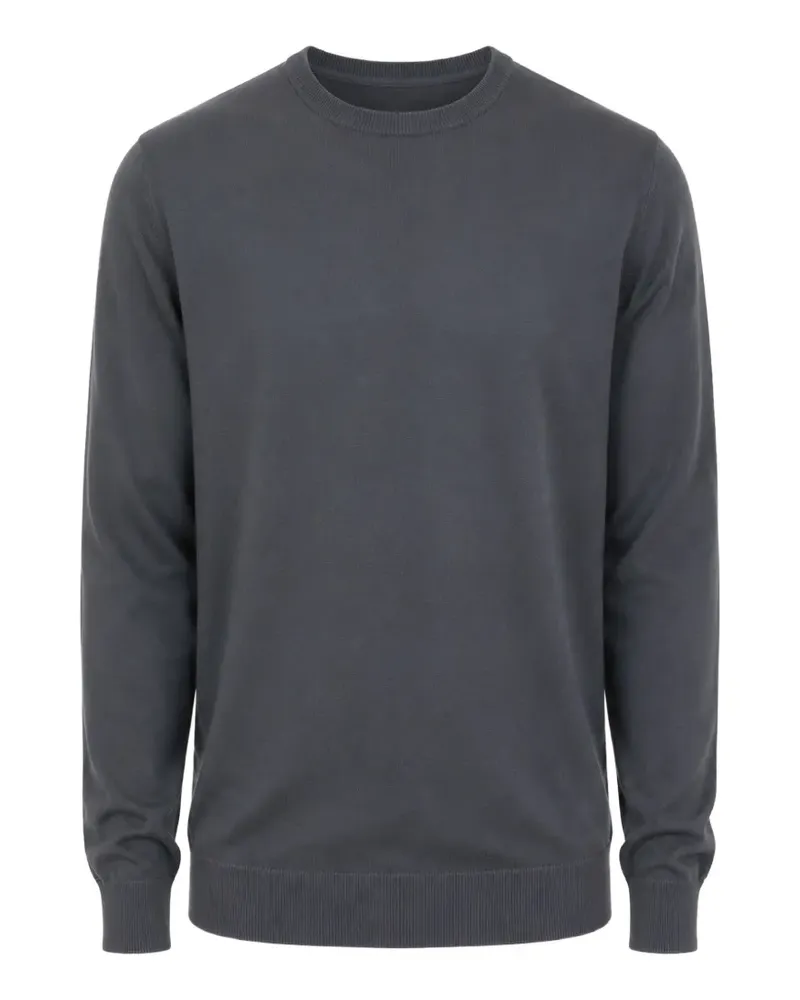 La Fileria Pullover mit rundem Ausschnitt - Grau Grau