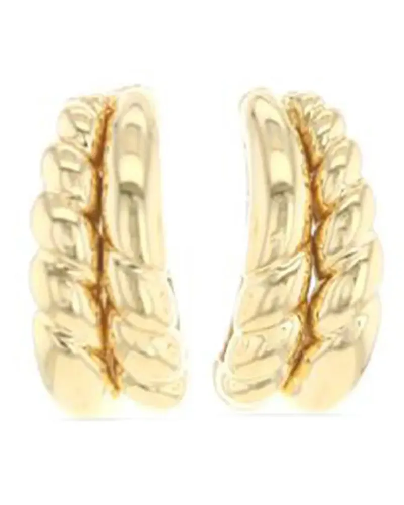 Piaget 9kt Gelbgoldcreolen Gold
