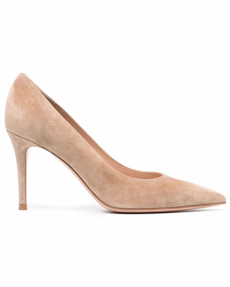 Gianvito Rossi Ricca Pumps 100mm - Nude Nude