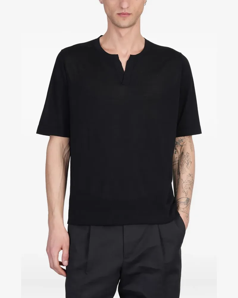 Ballantyne Klassisches T-Shirt - Schwarz Schwarz