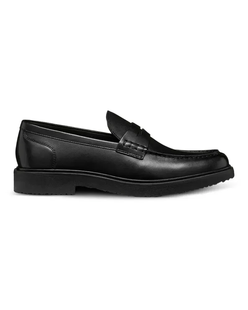 Geox Klassische Penny-Loafer - Schwarz Schwarz