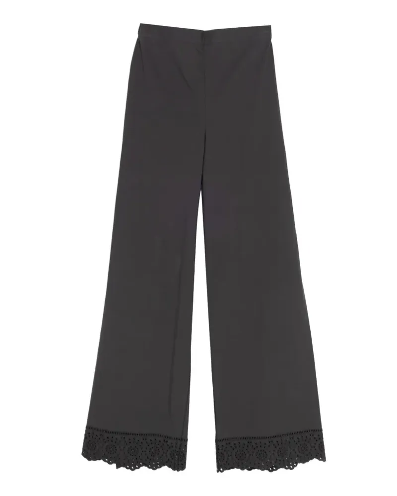 By Malene Birger Gretana lace trousers - Schwarz Schwarz