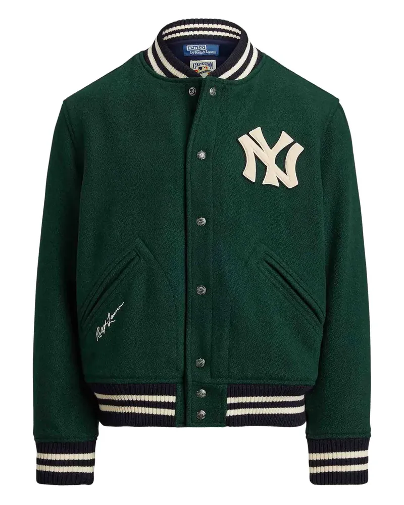 Ralph Lauren xYankees striped-hem jacket - Grün Grün