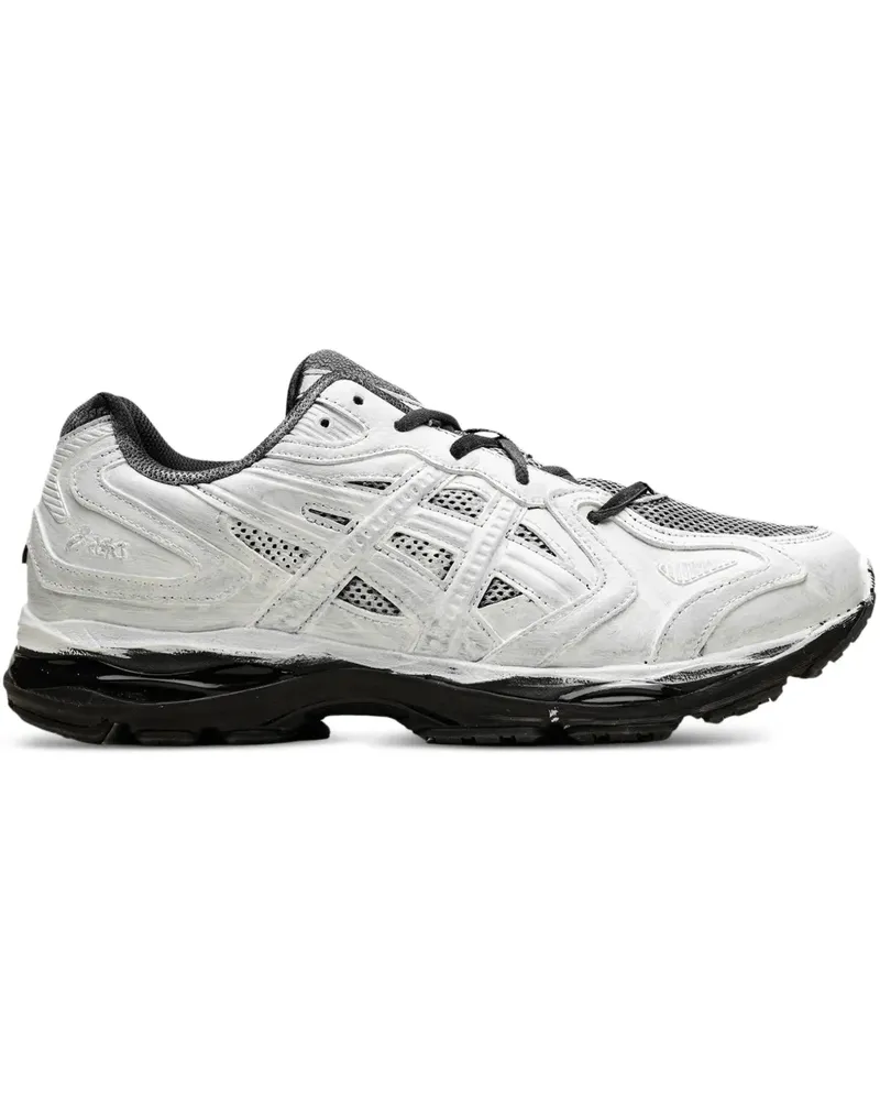 Asics x Gallery Dept Gel-K1011 "Mental Energy Painted - Black" Sneakers - Weiß Weiß