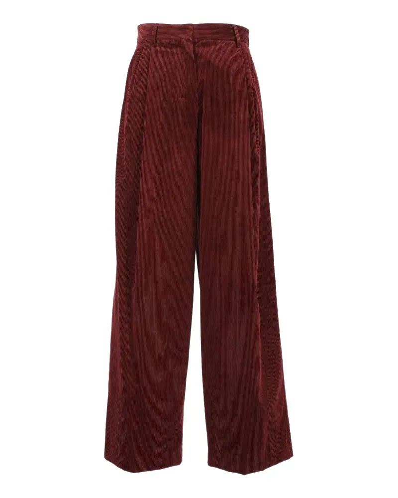 Max Mara Tania Cordhose - Rot Rot