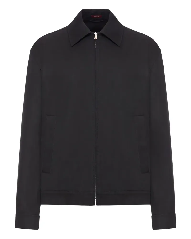Gucci Jacke mit Webstreifen - Schwarz Schwarz