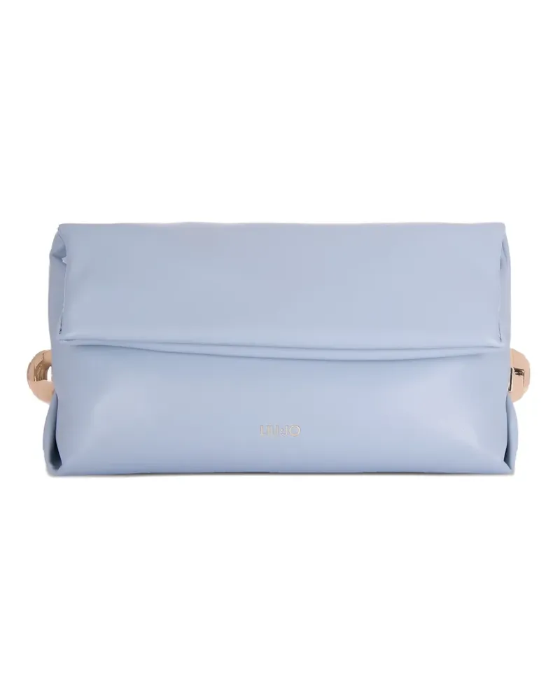 Liu Jo hardware clutch bag - Blau Blau