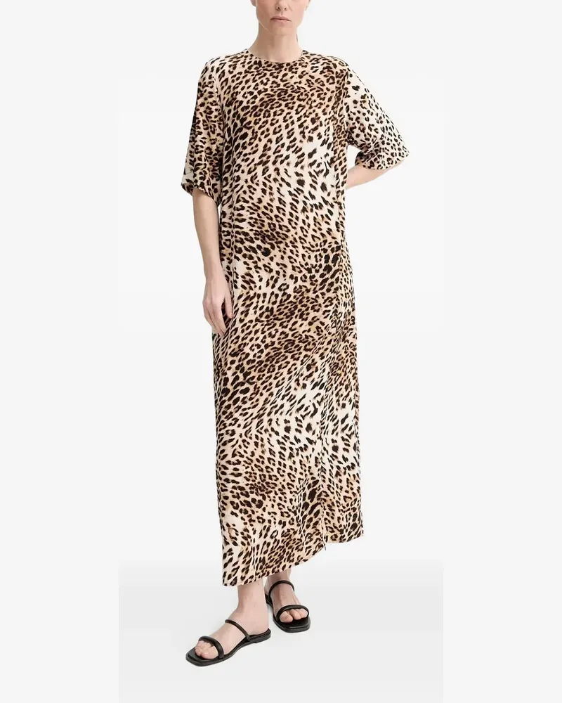 Gestuz Kleid mit Leoparden-Print - Nude Nude