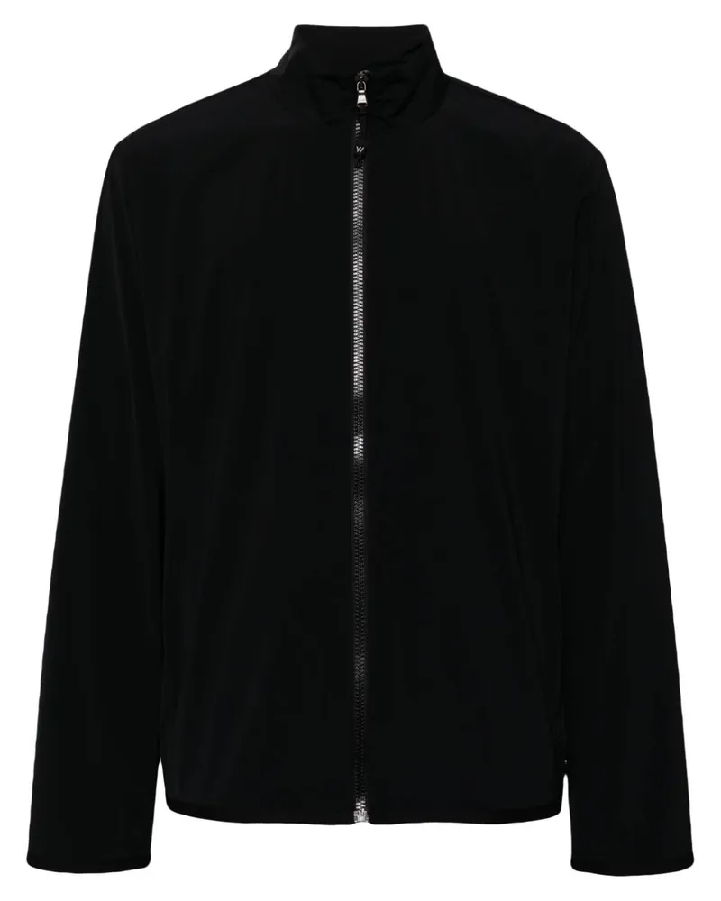 James Perse Jacke mit Reißverschluss - Schwarz Schwarz