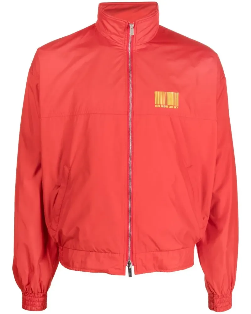 VTMNTS Sportjacke mit Barcode-Print - Rot Rot