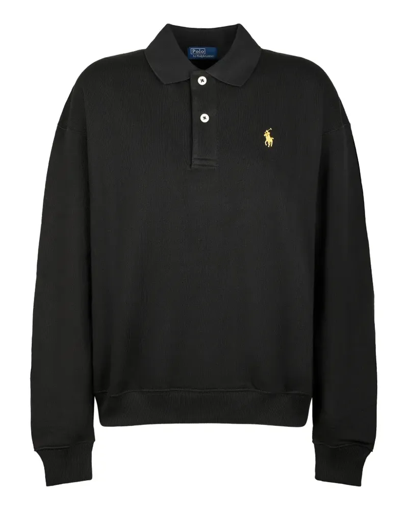 Ralph Lauren Lunar New Year Poloshirt mit Logo - Schwarz Schwarz