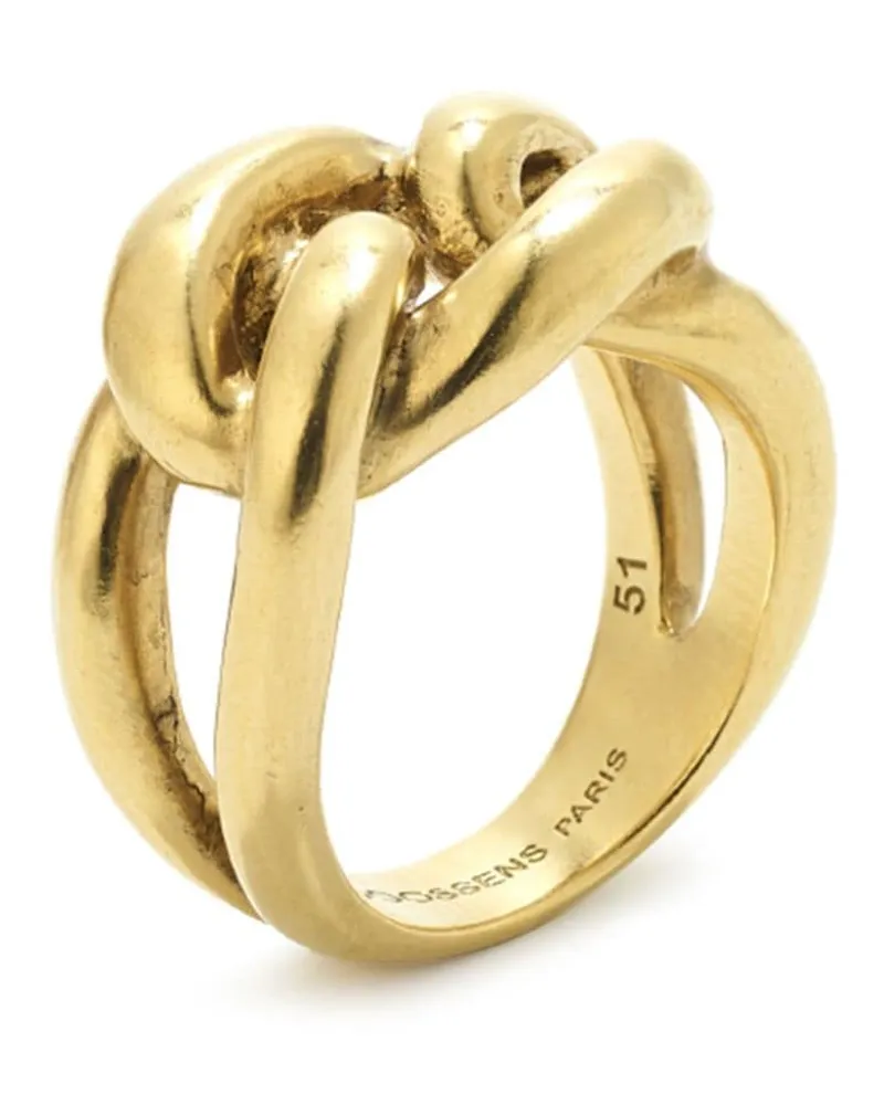 Goossens Paris Verdrehter Lhassa Ring - Gold Gold