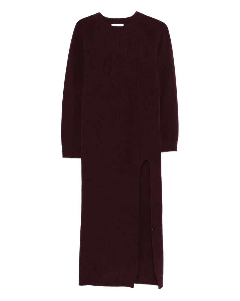 Laneus Geripptes Kleid - Violett Violett