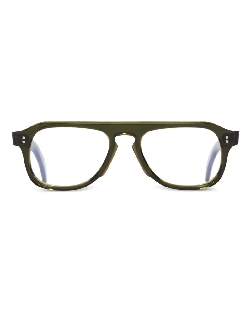 Cutler and Gross Klassische Pilotenbrille - Grün Grün