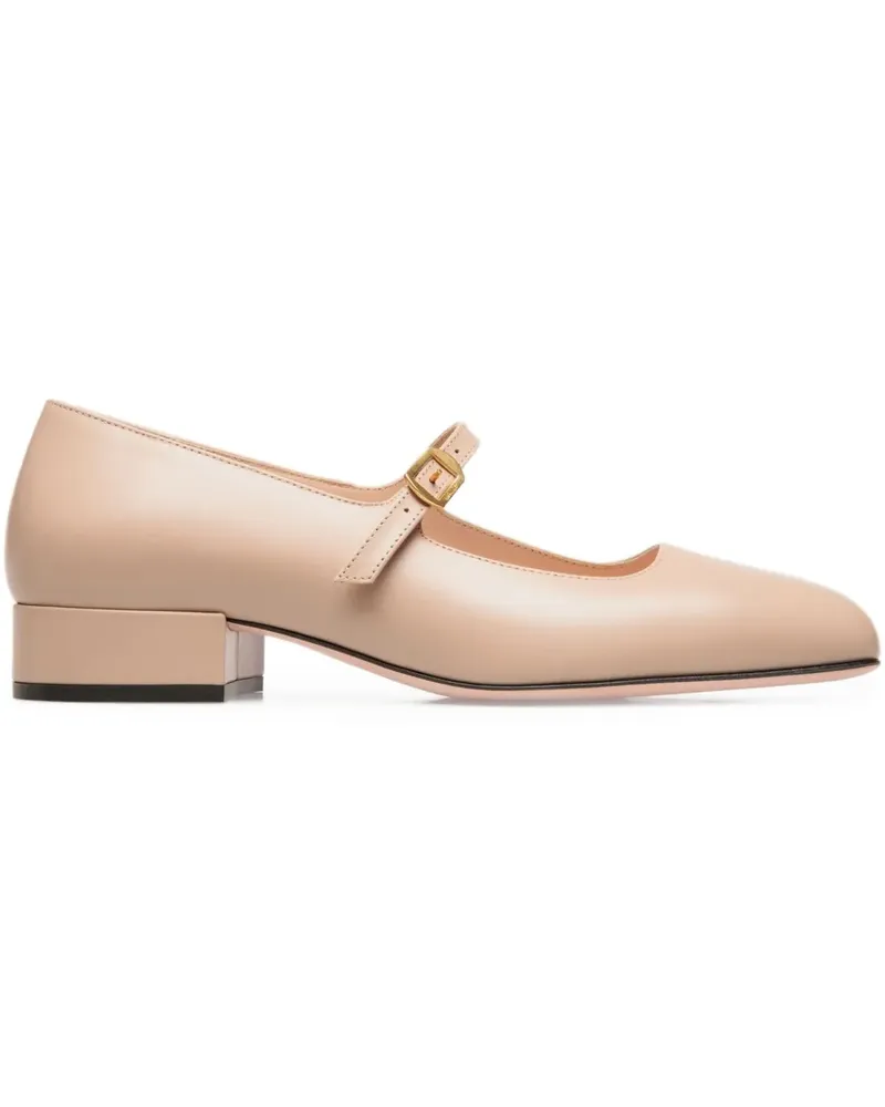 Bally Pumps mit Schnallen - Nude Nude