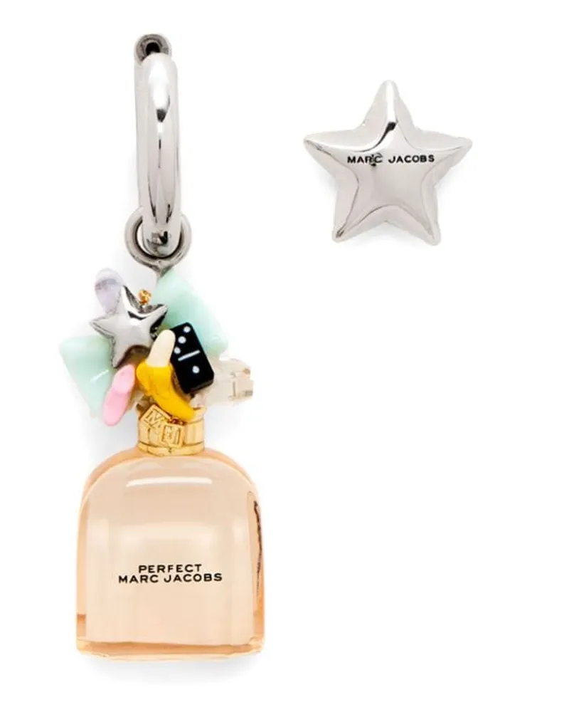 Marc Jacobs The Mini Icon Ohrringe - Silber Silber