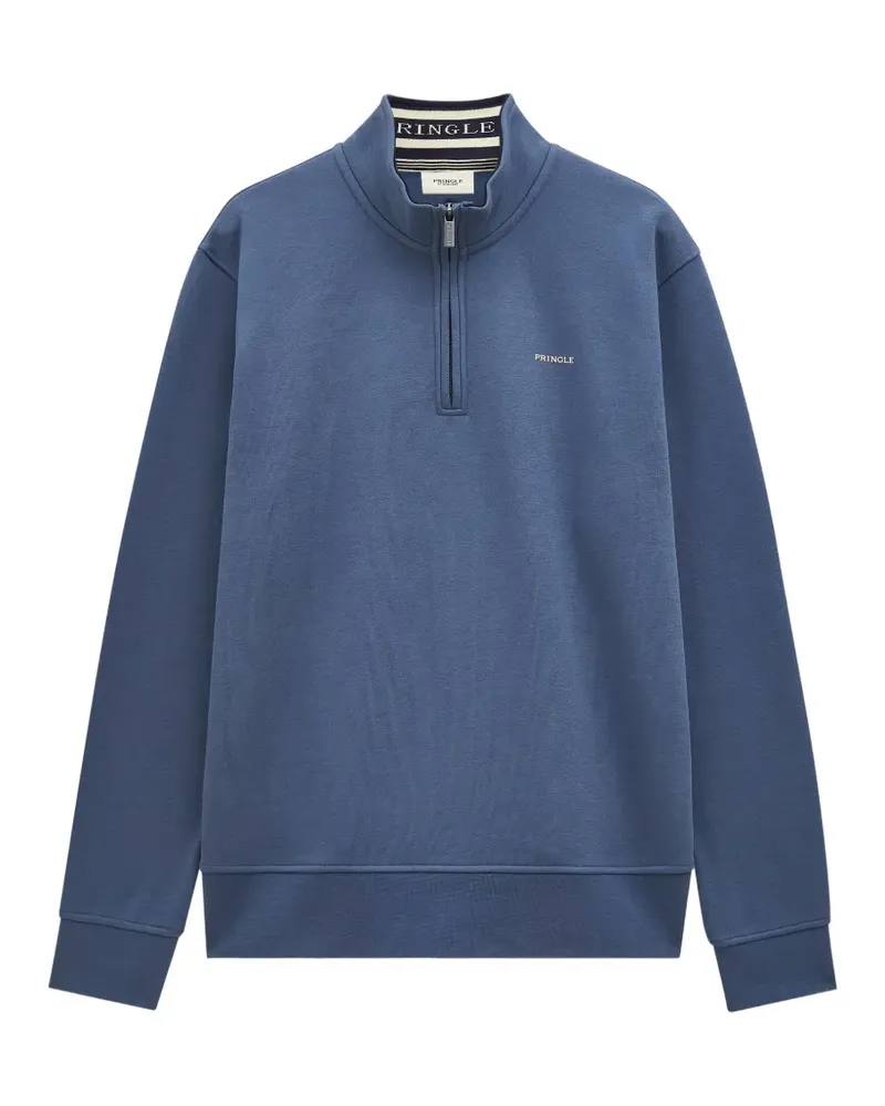 Pringle of Scotland zip track jumper - Blau Blau