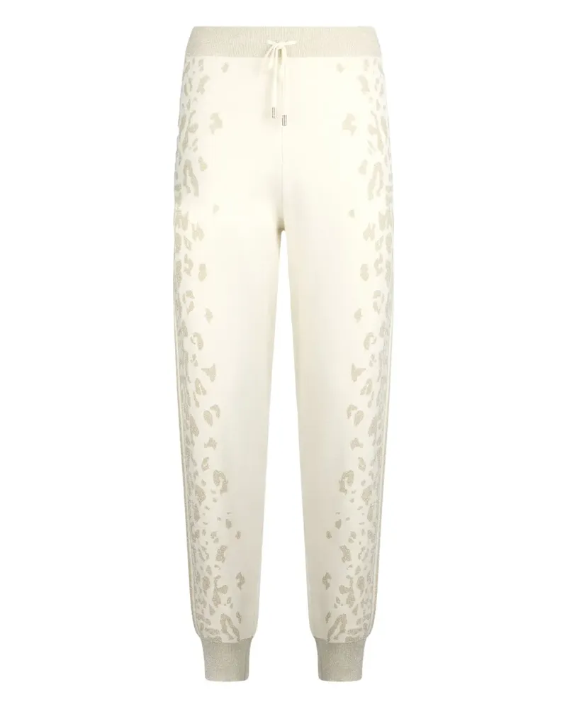Liu Jo Hose mit Animal-Print - Weiß Weiß