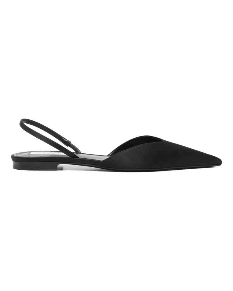 Victoria Beckham Sloan asymmetric pumps - Schwarz Schwarz