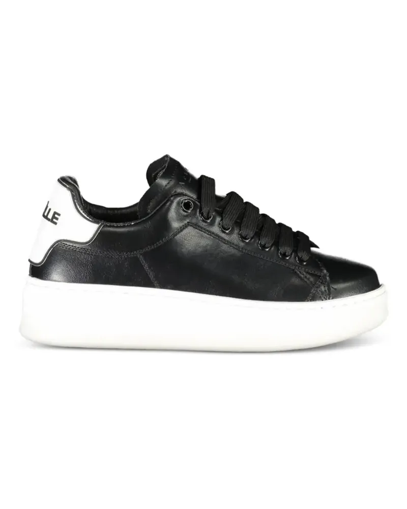 Gaëlle Bonheur Sneakers mit Plateausohle - Schwarz Schwarz