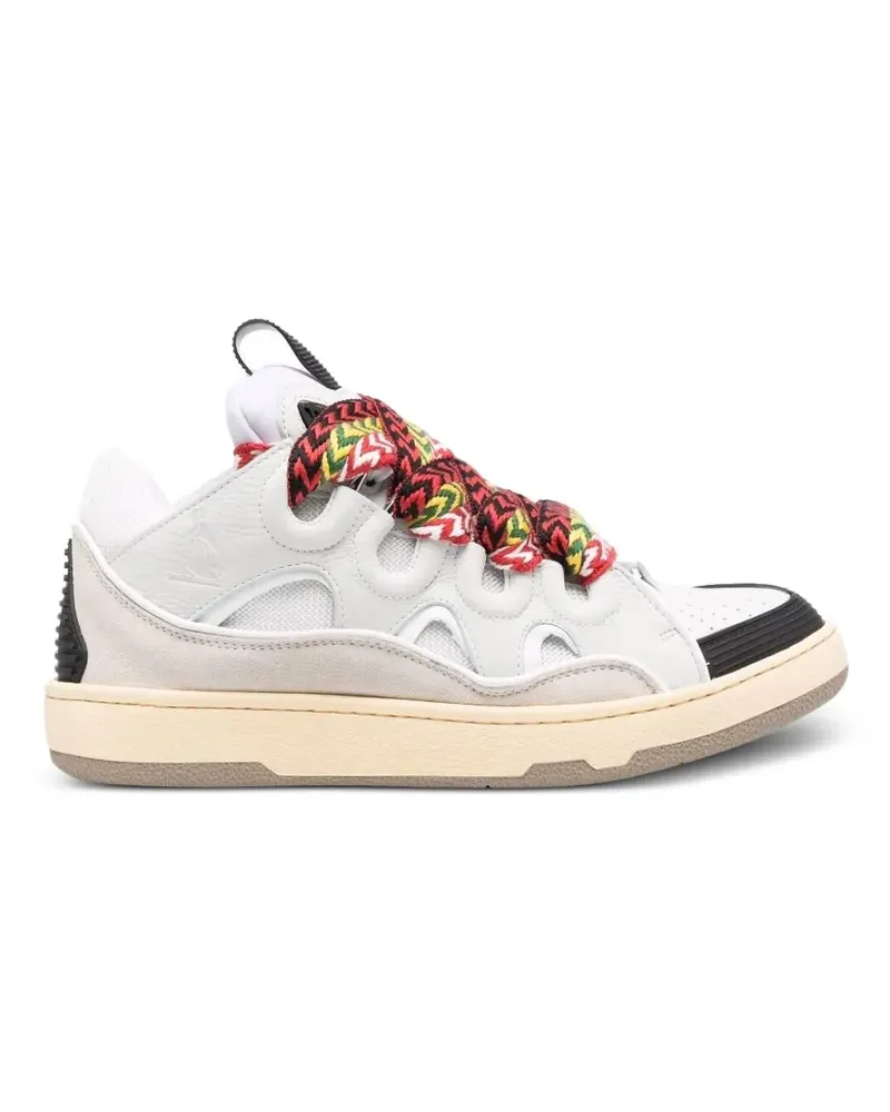 Lanvin Curb rope-style laces sneakers - Grau Grau