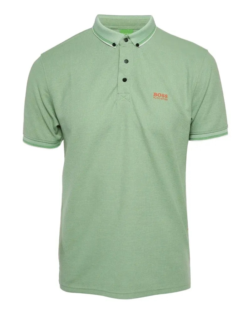 HUGO BOSS Poloshirt aus Mesh-Jersey - Grün Grün
