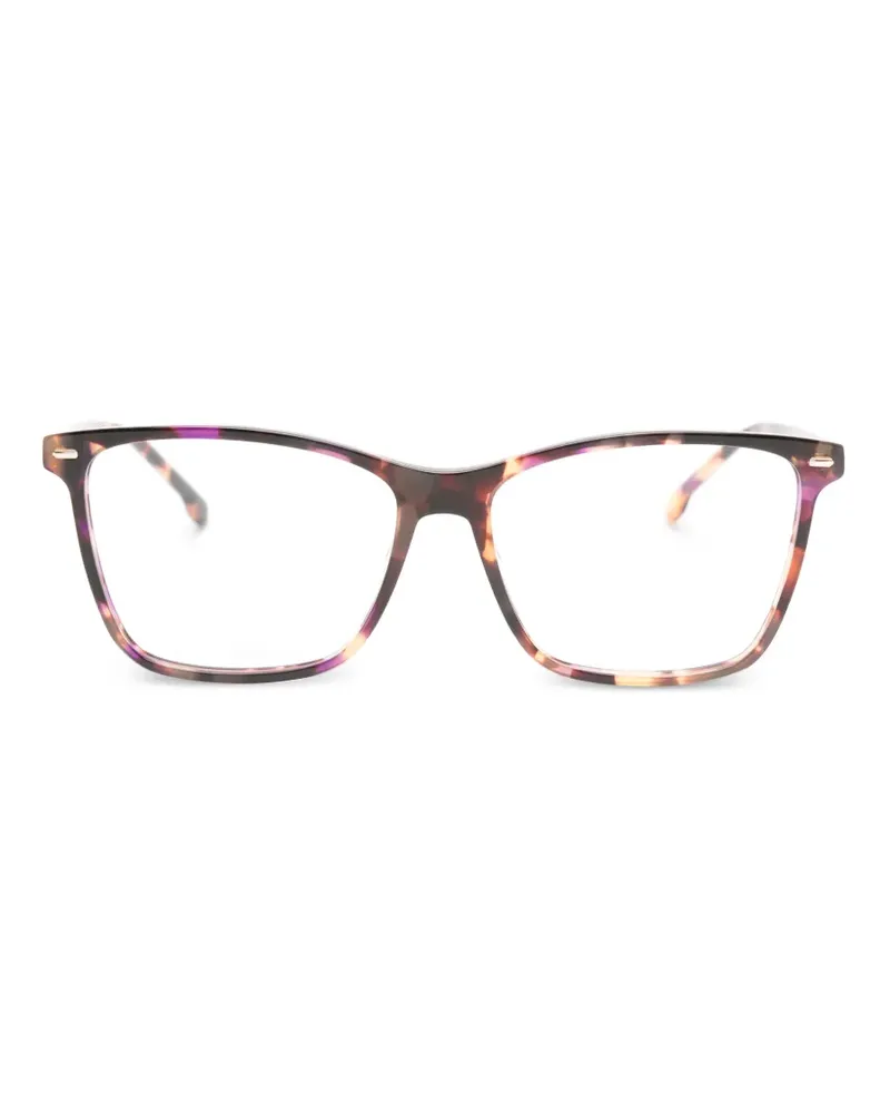 Carrera Eckige Brille in Schildpattoptik - Braun Braun