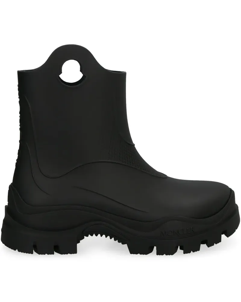 Moncler Misty Regenstiefel - Schwarz Schwarz