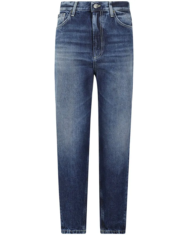 Dondup Jeans mit geradem Bein - Blau Blau